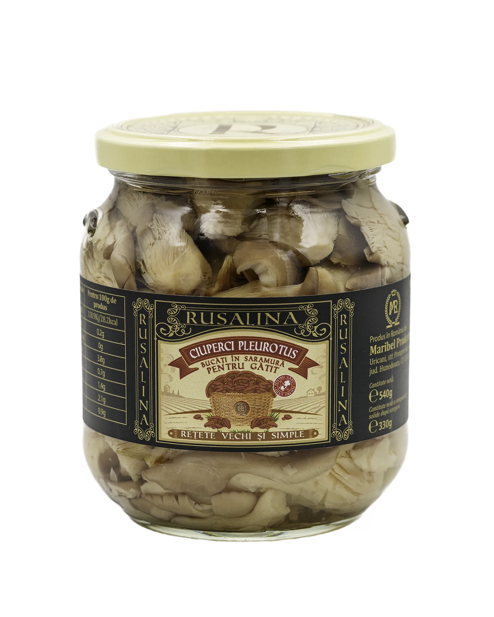 Pleurotussaramura3 Zacusca cu fasole